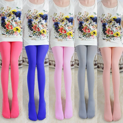 女士天鹅绒彩色连袜裤中厚女丝袜打底袜连裤袜春秋款美腿跳舞袜-淘宝网