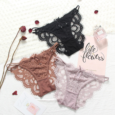 性感内裤女蕾丝低腰火辣公主镂空欧美女士三角裤超薄网纱无痕黑色-淘宝网 性感内裤女蕾丝低腰火辣公主镂空欧美女士三角裤超薄网纱无痕黑色-淘宝网