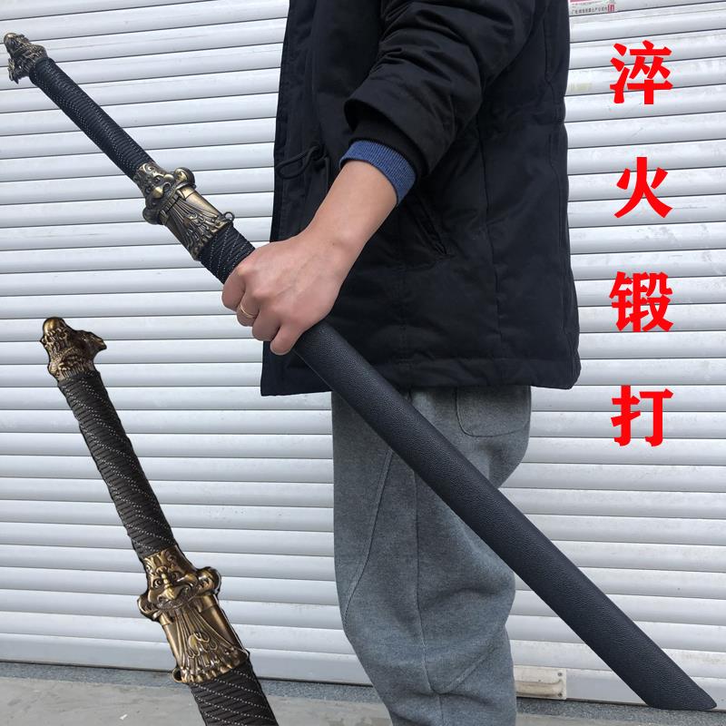longquan sword manual high manganese steel tang dao long sword Tang Jianhan town curtilage Japanese swords were
