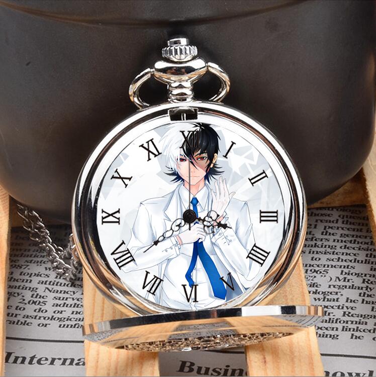 Youth black jack alarm clock pocket watch watch animation peripheral two-dimensional cos school boy rot girl day gift
