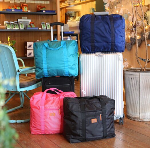 加厚可折叠便携大容量旅行袋行李袋 男短途旅行包手提拉杆包女