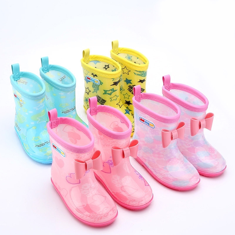 兒童雨鞋防滑寶寶雨靴短筒小童男童女童水鞋可愛兒童雨靴小孩水靴