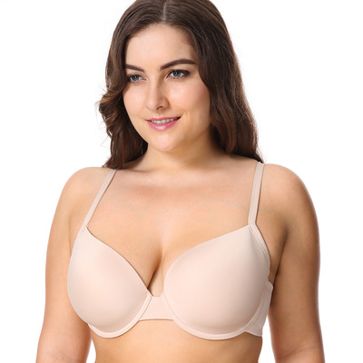 艾蓝舒适大码文胸罩薄款内衣特大全罩杯大胸胖mm200斤加肥加大-淘宝网