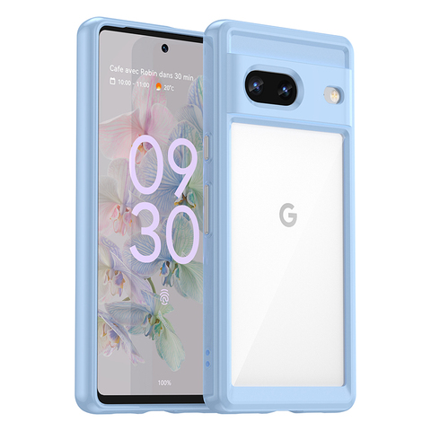 TPU Soft Acrylic 7, 7 Pro Google Pixel Phone Case