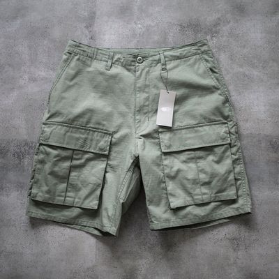 新品20ss beams x ssz 工装中裤防撕裂暗格日系宽松工