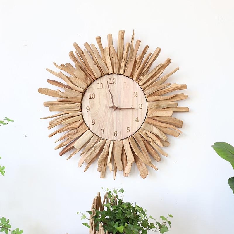 creative Punch-Free Mute Clock Living Room Simple Modern Atmosphere Wall Clock Home Fashion Restaurant Clock Hanging Wall