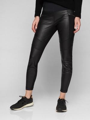 Ponte Leather Legging 意大利弹力皮美国IDEAL五金运动超弹力原