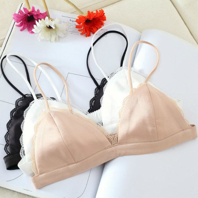 l'été sans les jantes éponge triangle de la coupe du soutien-gorge ultra-mince non-trace sur le dos de la lingerie en dentelle sexy spaghetti sangle de soutien-gorge l'été sans les jantes éponge triangle de la coupe du soutien-gorge ultra-mince non-trace sur le dos de la lingerie en dentelle sexy spaghetti sangle de soutien-gorge