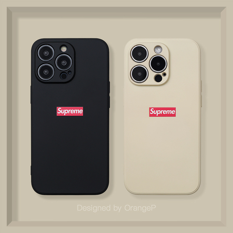 Supreme New Minimal 14, 13, 12 iPhone Case