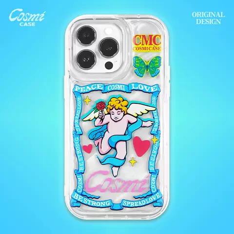 Transparent CUPID Phone Cases Covers  iPhone 15, iPhone 15 Plus, iPhone 15 Pro, iPhone 15 Pro Max, iPhone 14, iPhone 14 Pro, iPhone 14 Plus, iPhone 14 Pro Max