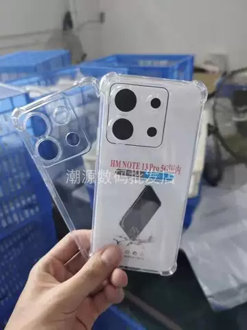 Xiaomi Redmi Note 13, Note 13 Pro, Note 13 Pro+  Phone Cases Covers 1.5mm Airbag 4 Corner Shock Absorbing  Tough Shockproof Drop Resistant Transparent Clear