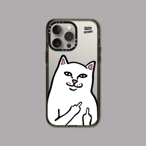 RIPNDIP Cat Acrylic 15, 14, 13, 12, 11 iPhone Case