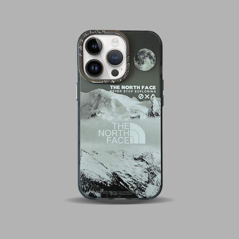 White — The North Face New Never Stop Exploring 14, 13, 12 iPhone Case