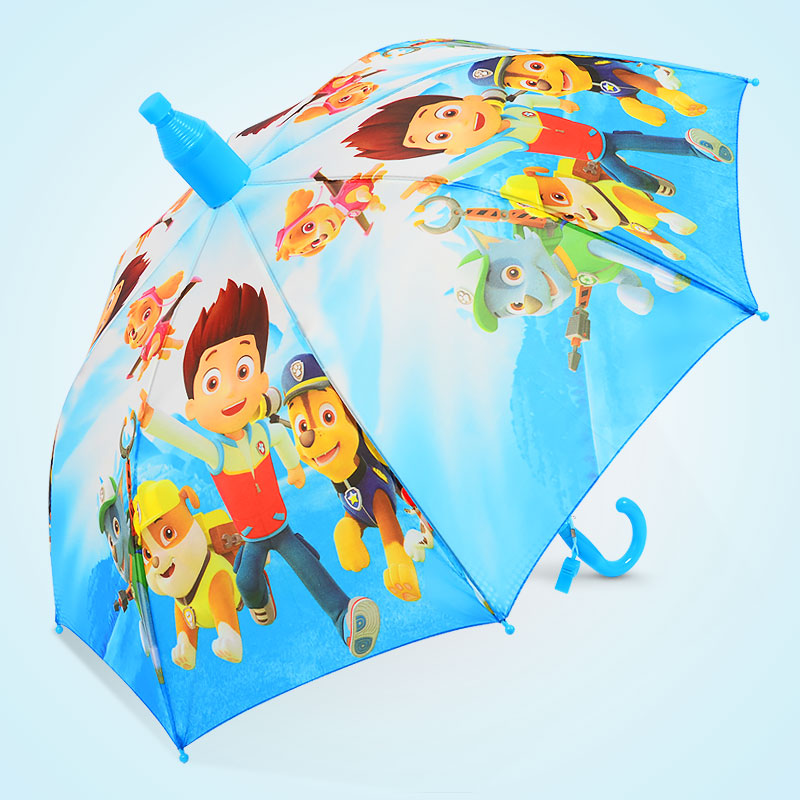 個性輕便童傘小傘甜美女款小朋友公主傘小男孩卡通長柄雨傘男童