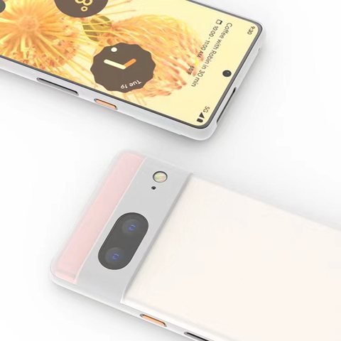 Matte Silicone TPU 7, 7 Pro Google Pixel Phone Case