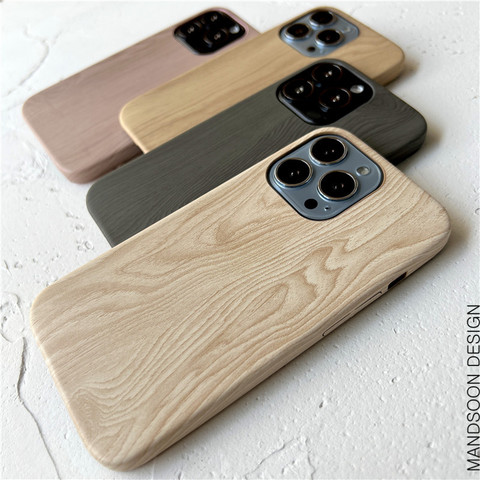 Wood 15, 14, 13 iPhone Case
