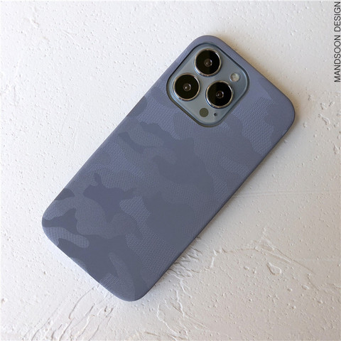Purple — Canvas Fabric 15, 14, 13 iPhone Case