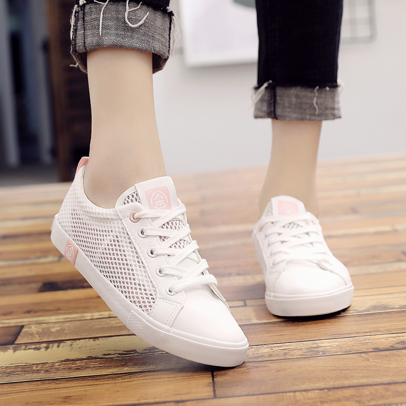 l'2019 été creux-out respirant chaussures blanches femmes han édition joker de maille de maille de la toile de maille chaussures casual l'2019 été creux-out respirant chaussures blanches femmes han édition joker de maille de maille de la toile de maille chaussures casual