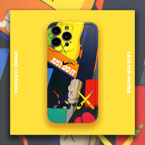 Nike Just Do It Kaws New 15, 14, 13, 12 iPhone Case