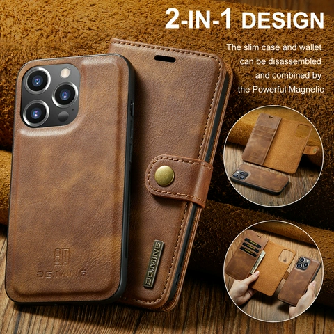 Custodia Portafoglio Con Fiori Per Google Pixel 7 Pro | Cover A Libro In Pelle PU Con Tasche E Supporto | Antiurto Con Chiusura Magnetica - Marrone - 5