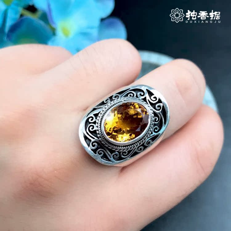 le népal fait main en argent sterling 925 vintage de style tibétain ouverture des anneaux afrique du sud citrine naturelle bijoux femme r56 le népal fait main en argent sterling 925 vintage de style tibétain ouverture des anneaux afrique du sud citrine naturelle bijoux femme r56