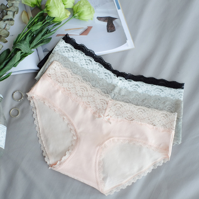 棉的约会性感蕾丝边三角裤管阿姨十点半E-002少女内裤4条礼盒装-淘宝网 棉的约会性感蕾丝边三角裤管阿姨十点半E-002少女内裤4条礼盒装-淘宝网