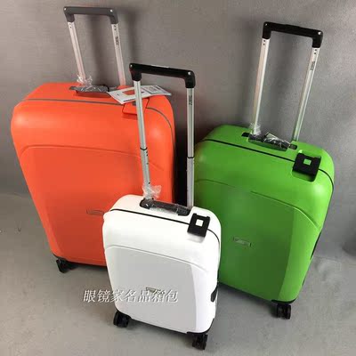 德国大牌货!外贸出口正品超轻PP防刮行李箱万向刹车轮