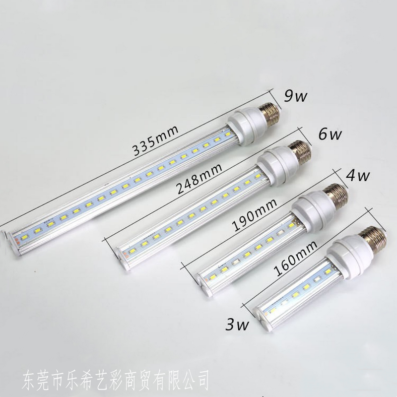 SUNSUN Jebo Fish Tank Aquarium Screw Tube Led36w 4-Pin Blue, White and Red White 3w4w6w9w11w18w