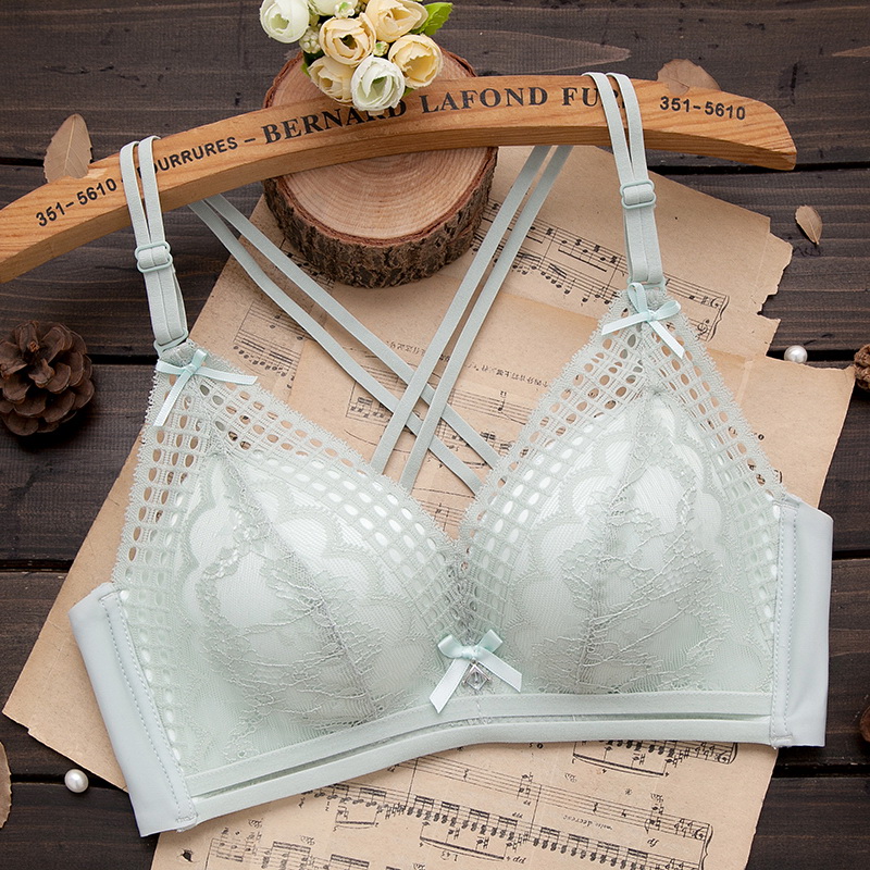 beauté sexy dos des sous-vêtements des femmes minces section transversale de la bande de recueillir ville de fille de beauté petit soutien-gorge, non-filaire soutien-gorge en été beauté sexy dos des sous-vêtements des femmes minces section transversale de la bande de recueillir ville de fille de beauté petit soutien-gorge, non-filaire soutien-gorge en été