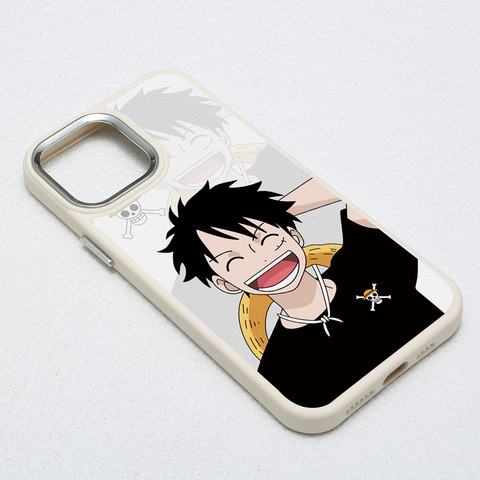 One Piece Luffy Anime Silicone TPU iPhone Case