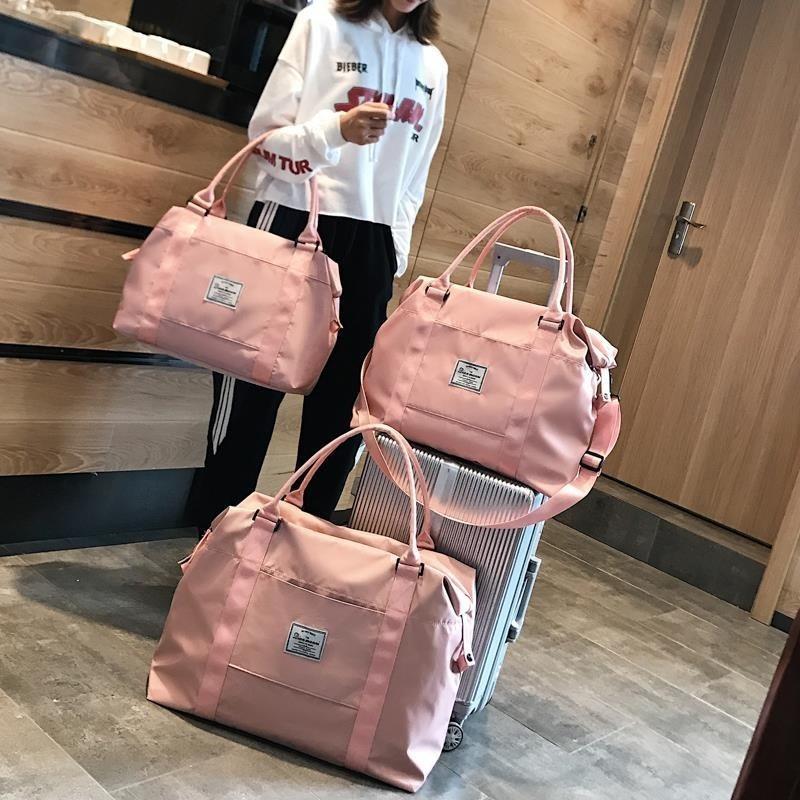 peut être mis en roulant valise de voyage pour le court terme, sac de voyage femme sac de rangement polyvalent mince college vent big bag peut être mis en roulant valise de voyage pour le court terme, sac de voyage femme sac de rangement polyvalent mince college vent big bag