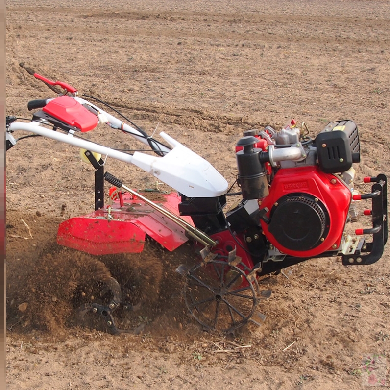 挖地松土机农用机械翻土机耕地机起垄小型新款实用新型菜地犁地