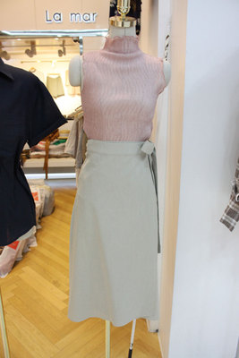 韩国女装代购东大门百搭波浪花边中高领无袖透视半透明背心上衣-淘宝网