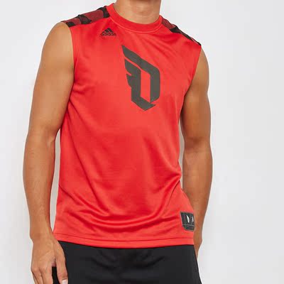 酷动城 adidas/阿迪达斯 利拉德 男子篮球运动背心CD6996原