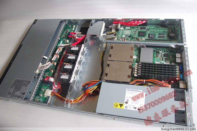 八核主机 静音 dell e5410*2/8g内存 4sata 秒dell 1950 1u服务器