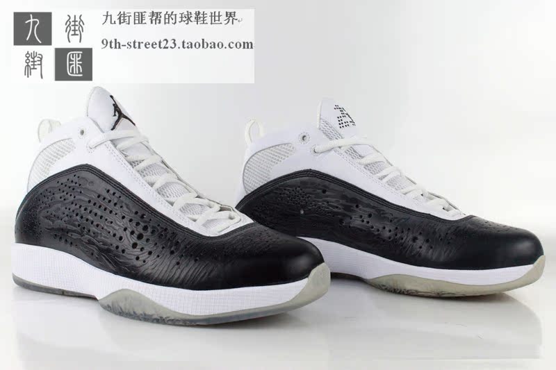 【九街匪帮】air jordan 2011 aj韦德双系统 白黑原色