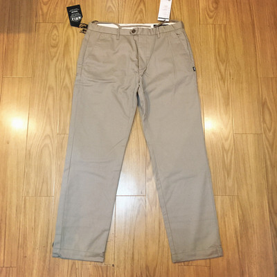 木记 IZZUE NBHD NHIZ BACK SIDE PKT CHINO男款刺绣宽松版休闲裤原