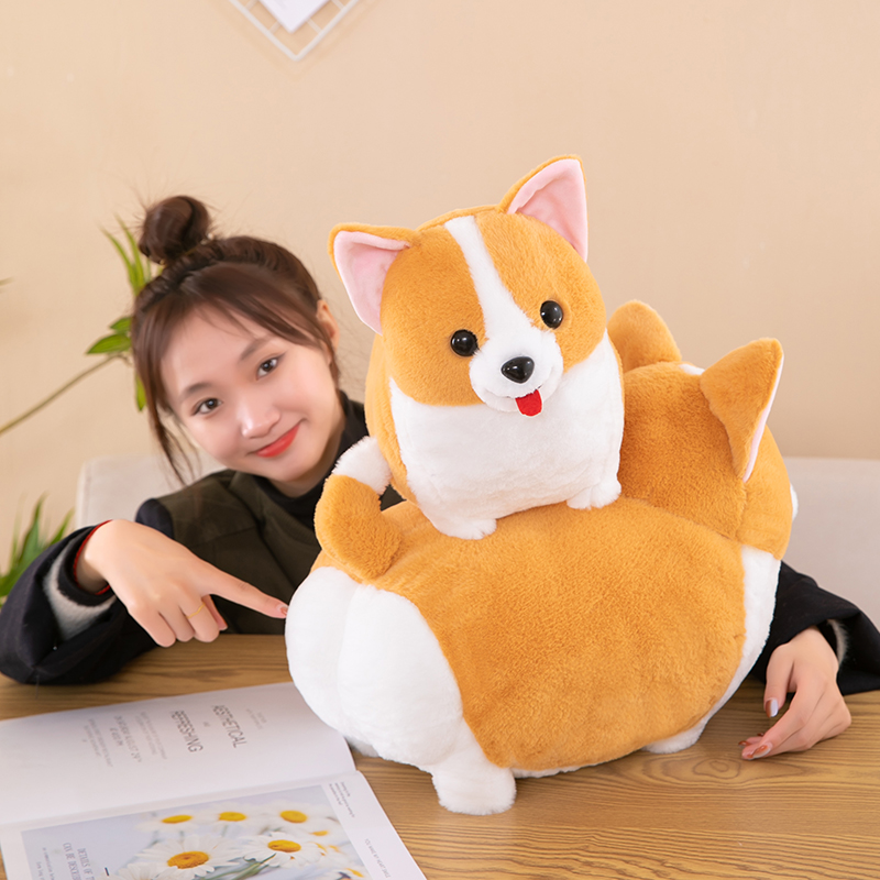 Corgi Plush Toy Doll Shiba Inu Ragdoll Dog Girl Accompany Ragdoll Birthday Gift Muppet