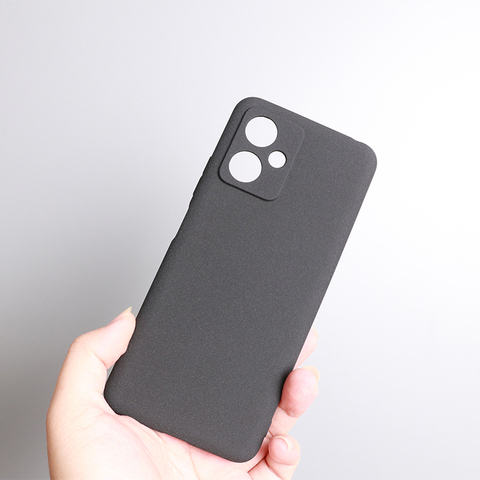 Matte Silicone TPU Camera Cutout Phone Case