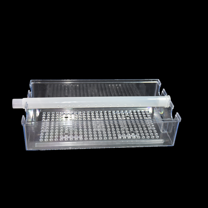 Fish Box Aquarium Upper Drip Trough Special Rain Pipe PVC Transparent Tape Hole Pipe Large Drip Box