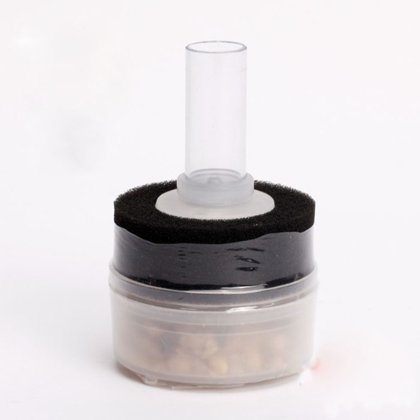 Xinyou XY-168 Mini Biochemical Sponge Pneumatic Fish Tank Filter Containing Medical Stone Mini Water Fairy Small Bottle Applicable