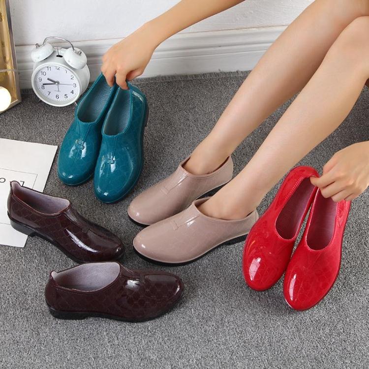 回力雨鞋女士短簡水靴加寶淺口膠鞋成人韓國防滑廚房套鞋