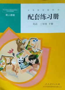 五四制小学三年级下册数学伴你学习单元过关练