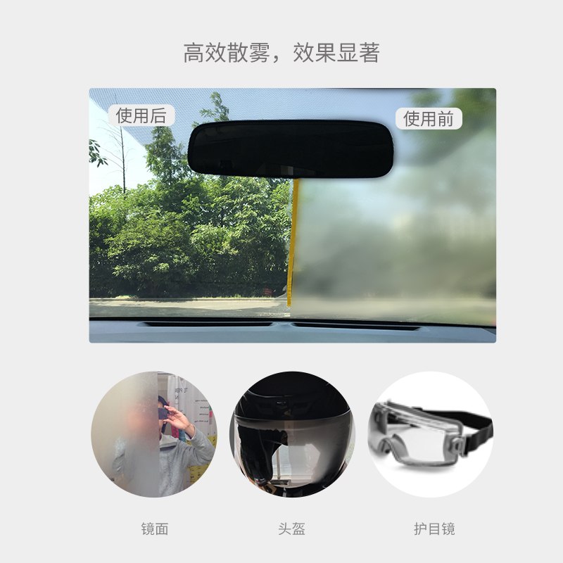 antifogging cloth long-term antifogging agent automobile windshield, window, antifogging helmet, mist eliminator, fog elixir