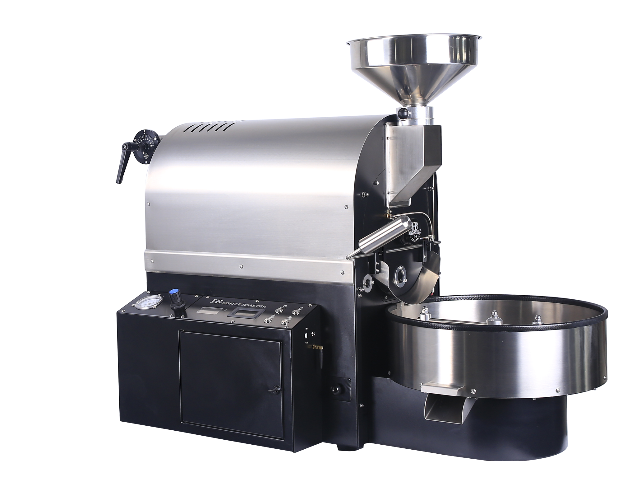 HB coffee roaster gas version 2KG commercial full-automatic semi-hot air air-cooled raw beans baking L2S