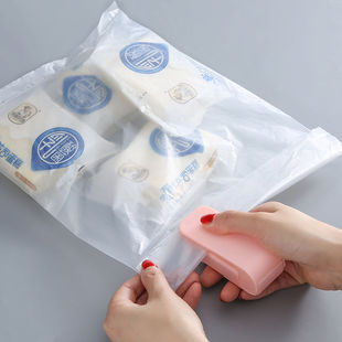 日本迷你便携封口机小型家用塑料袋封口器零食手压式电热密封器