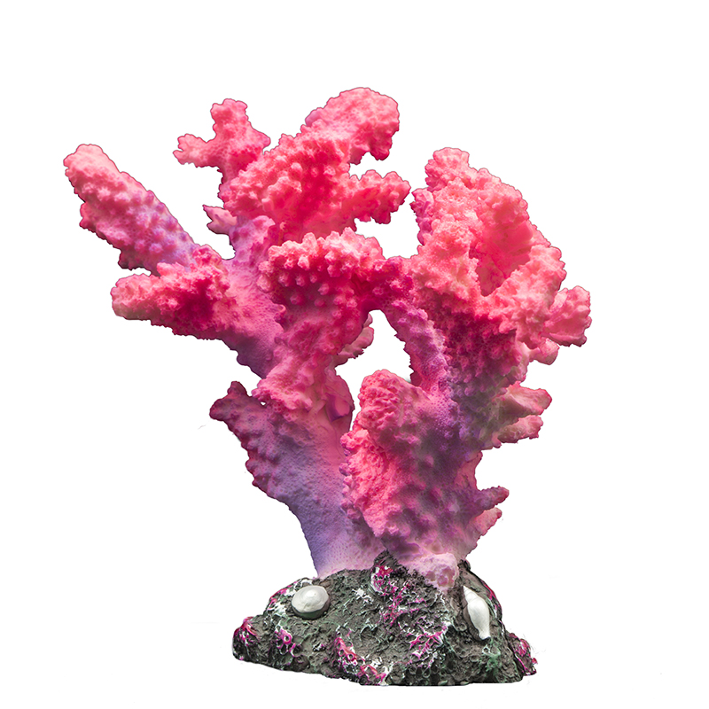 Emulational Decoration Coral Decoration Lazy Fish Tank Landscape Set Rockery Avoiding Resin Aquatic Plants Fish Shelter Tree Hole