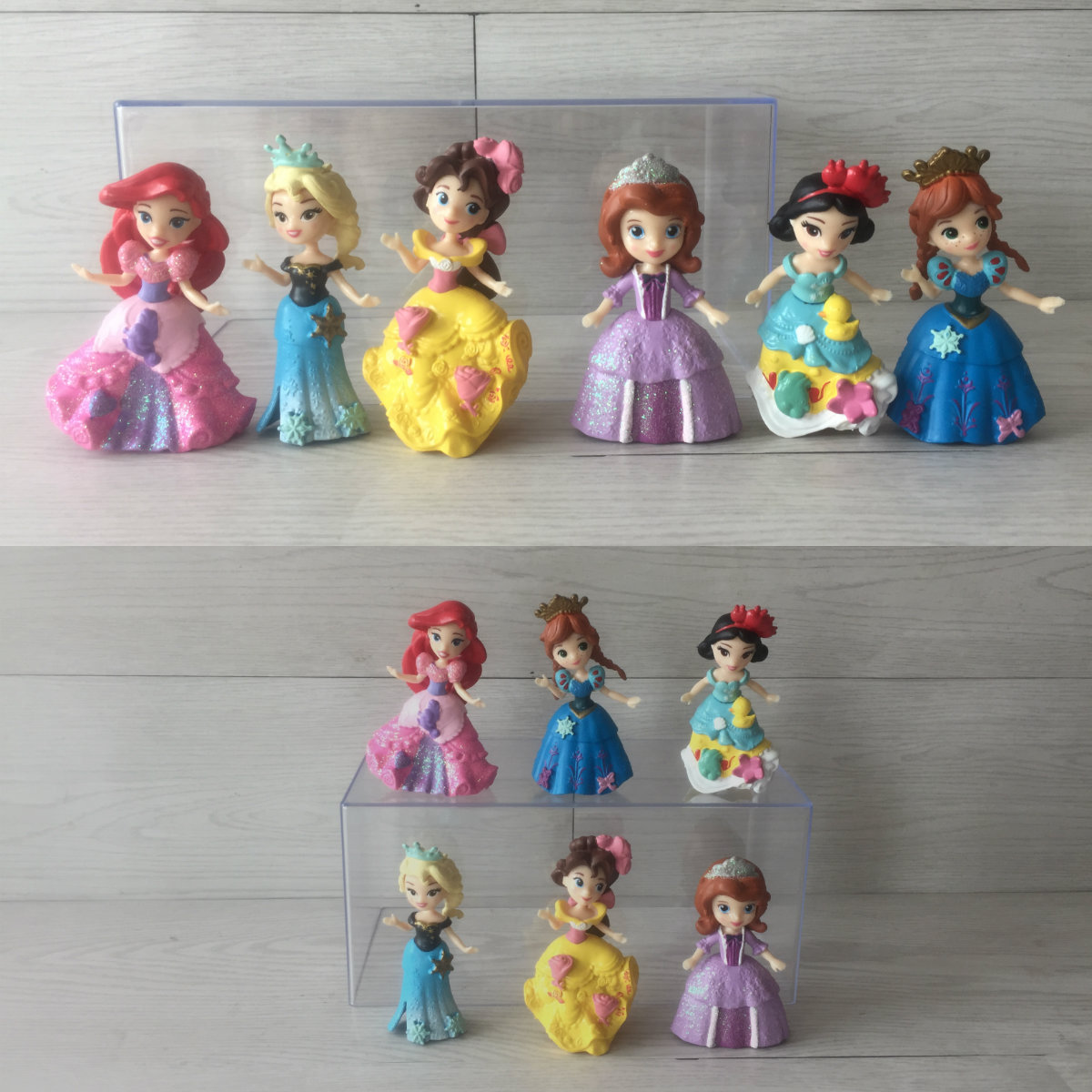 disney snow white decoration doll mermaid flower fairy frozen