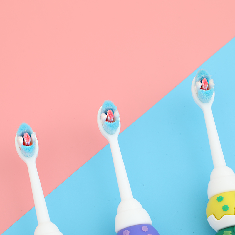 Cute Cartoon Baby Children Super Soft Fur Ultra-Fine Toothbrush Infant Ultra-Fine Soft-Bristle Toothbrush Student Baby Toothbrush Li