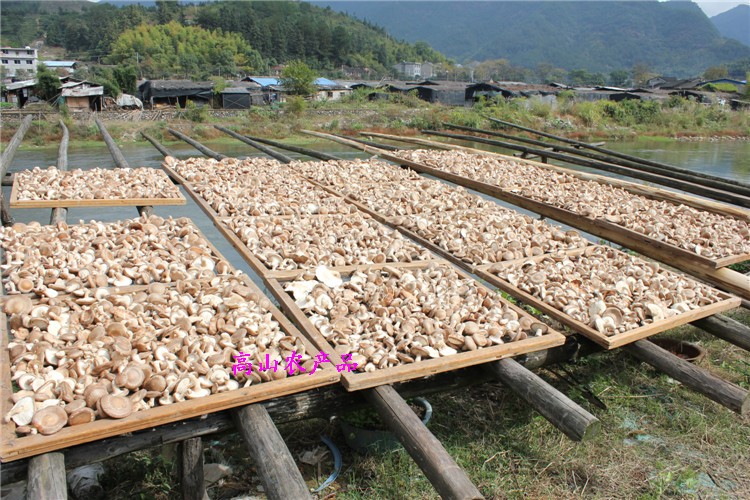 【2件包邮】庆元香菇250克 肉厚味香花菇 冬菇 金钱菇 蘑菇干货